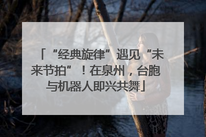 “经典旋律”遇见“未来节拍”！在泉州，台胞与机器人即兴共舞