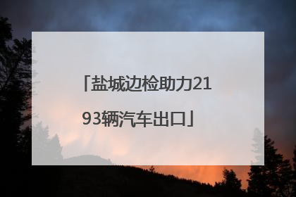 盐城边检助力2193辆汽车出口