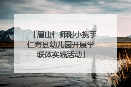 眉山仁师附小携手仁寿县幼儿园开展学联体实践活动