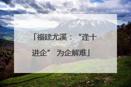 福建尤溪：“逢十进企” 为企解难