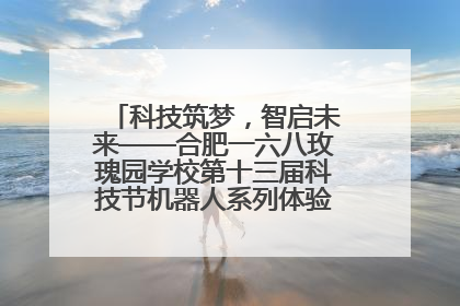科技筑梦，智启未来——合肥一六八玫瑰园学校第十三届科技节机器人系列体验赛燃动校园