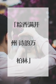 粽香满并州 诗韵万柏林