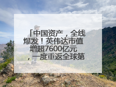 中国资产，全线爆发！英伟达市值增超7600亿元，一度重返全球第一！鲍威尔与特朗普会面，他们聊了什么？