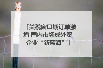 关税窗口期订单激增 国内市场成外贸企业“新蓝海”