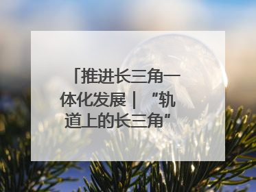 推进长三角一体化发展｜“轨道上的长三角”今年基本建成