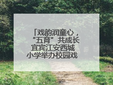 戏韵润童心，“五育”共成长 宜宾江安西城小学举办校园戏剧节展演活动