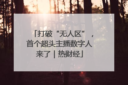 打破“无人区”，首个超头主播数字人来了｜热财经