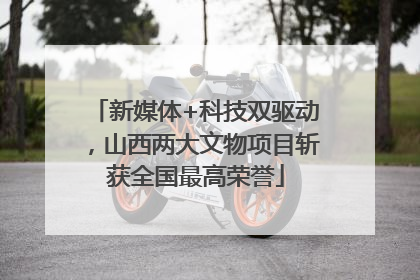 新媒体+科技双驱动，山西两大文物项目斩获全国最高荣誉