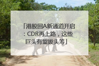港股回A新通道开启：CDR再上路，这些巨头有望拔头筹