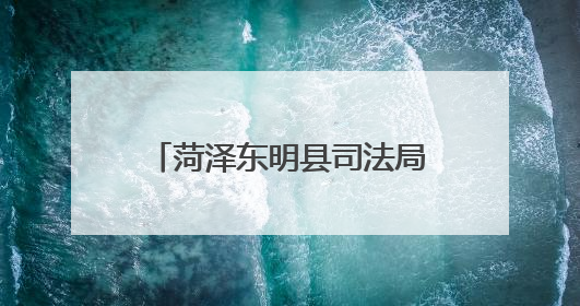 菏泽东明县司法局开展优化法治化营商环境专题宣传活动
