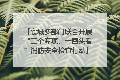 襄城多部门联合开展“三个专项、一回头看”消防安全检查行动