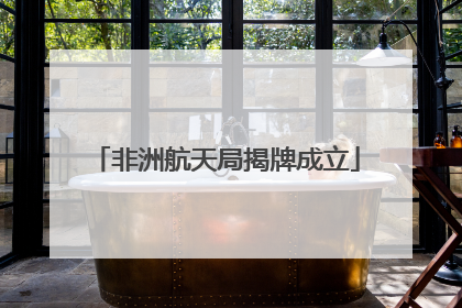 非洲航天局揭牌成立