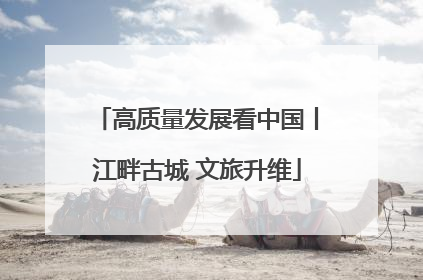 高质量发展看中国丨江畔古城 文旅升维