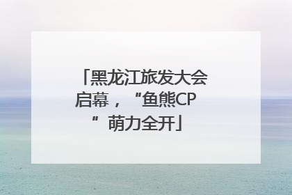 黑龙江旅发大会启幕，“鱼熊CP”萌力全开