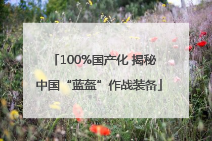 100%国产化 揭秘中国“蓝盔”作战装备