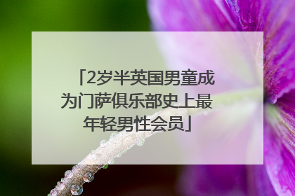 2岁半英国男童成为门萨俱乐部史上最年轻男性会员