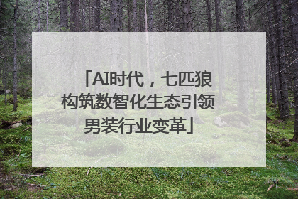 AI时代，七匹狼构筑数智化生态引领男装行业变革